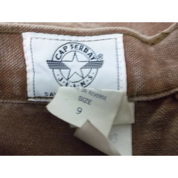 Retro Women's Cap Ferrat Shorts Brown Shorts Size 9 NWOT !!! - Picture 3 of 3